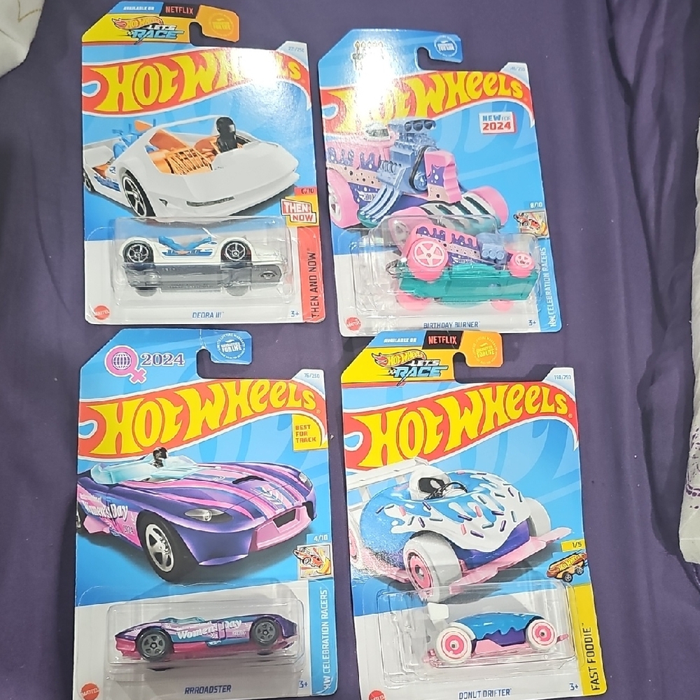 Hot Wheels Cars Set- Multicolor